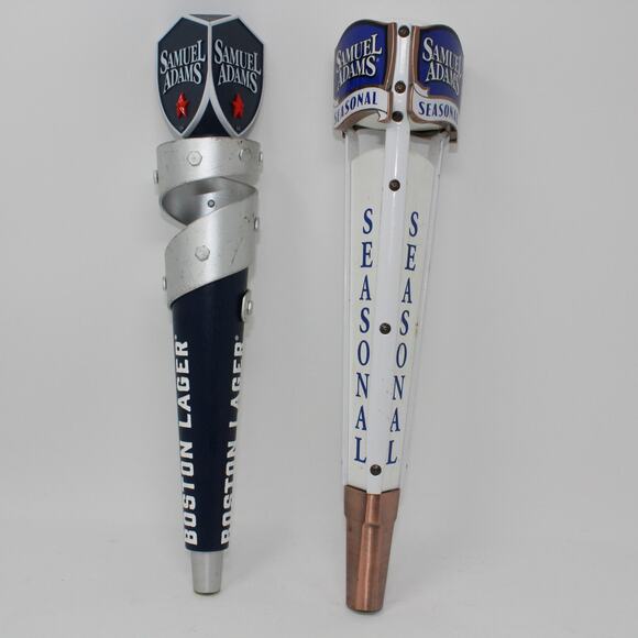 2 Samuel Adams Beer Tap Handles Boston Lager • Seasonal 13" Tall - Picture 3 of 6